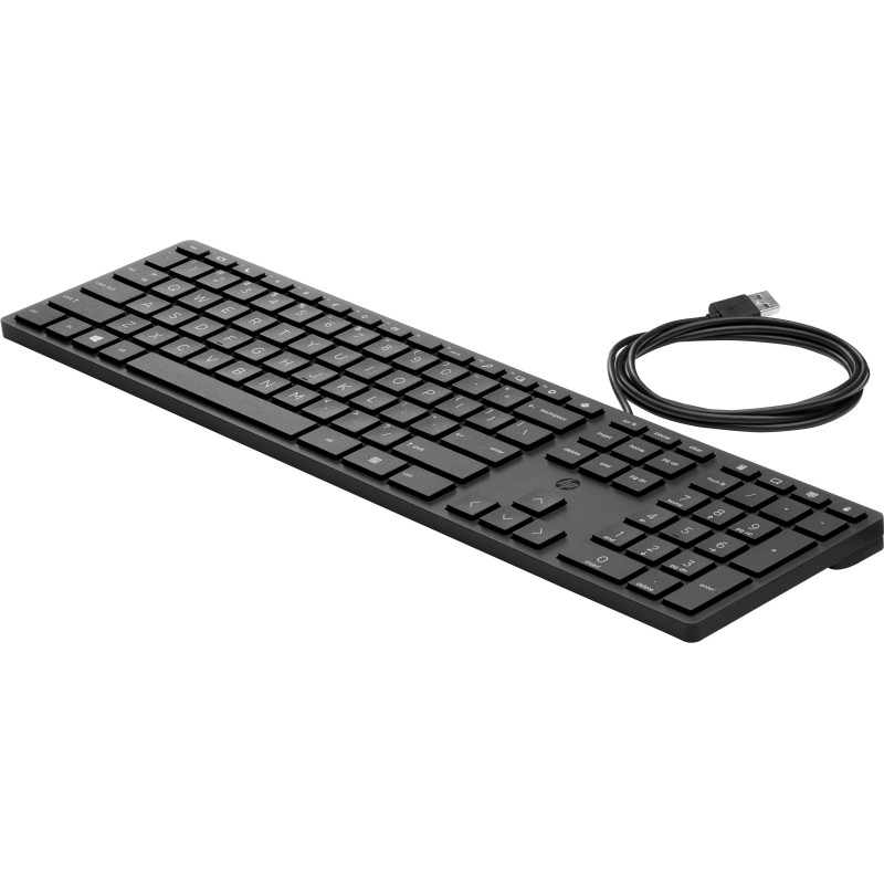 HP Desktop 320K - Tastatur - USB - QWERTY - Englisch